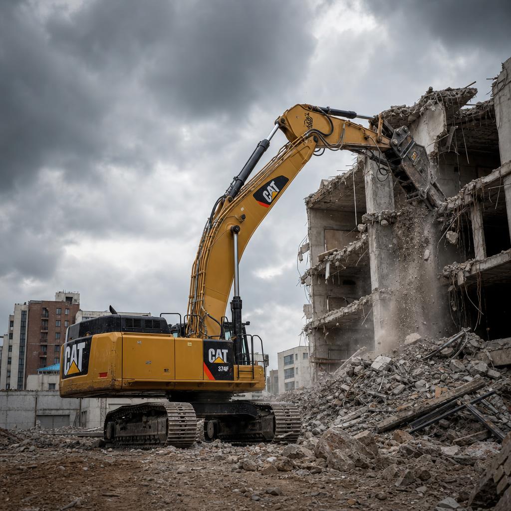 Industrial demolition and clearance